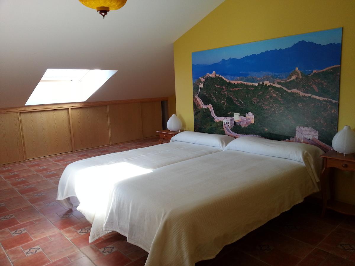 Hotel Rural La Casa Del Tio Telesforo Trescasas Værelse billede