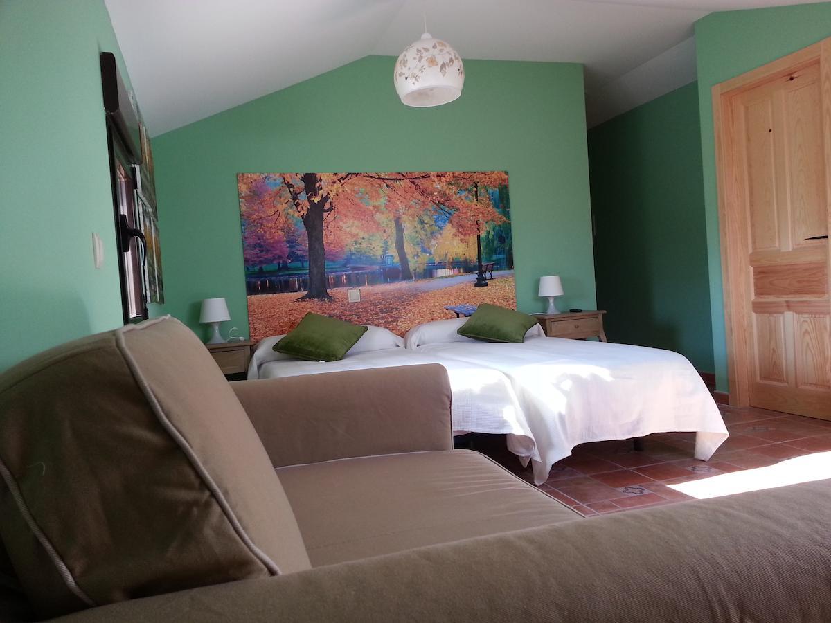 Hotel Rural La Casa Del Tio Telesforo Trescasas Værelse billede